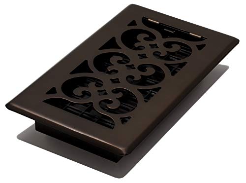 Decor Grates SPH408-RB Floor Register, 4x8 Inches, Rubbed Bronze Finish by Decor Grates - Used condition - US$11.00