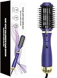 Cepillo secador iónico Deasy Cepillo secador iónico con cabezal extraíble, ideal para pelo medio corto, 1200 W