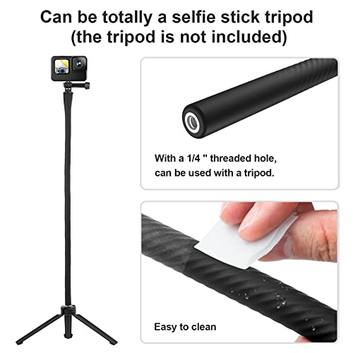 Soporte de cámara flexible con flexión arbitraria para GoPro y móviles 7