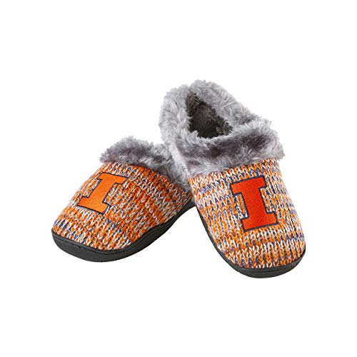 Image of FOCO Womens NHL Team Logo Peak Slide Slippers