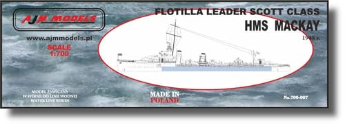 HMS McKey 1945 AJM Models PJ70007 maquette destroyer Scott 1/700 resin kit