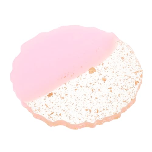 CALLARON Présentoir À Ongles 9X9 Cm Palette De Nail Art en Résine Support Multifonctionnel pour Mélange De Couleurs Accessoire Nail Art Professionnel Et Domestique