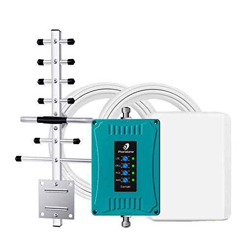 Phonetone Cell Phone Signal Booster for Home Use - Cellula...