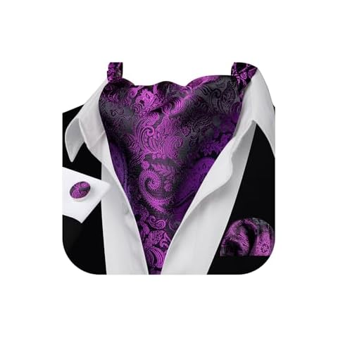 Barry.Wang Floral Ascot Tie Set Cover