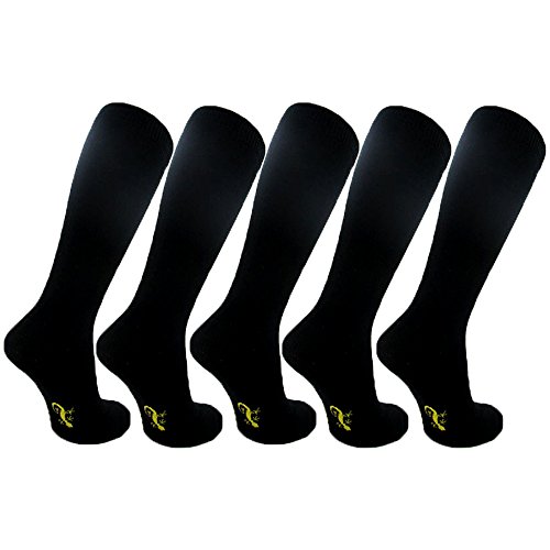 Preisvergleich Produktbild Little Grippers Jungen Kniestrümpfe Gr. Large, Schwarz