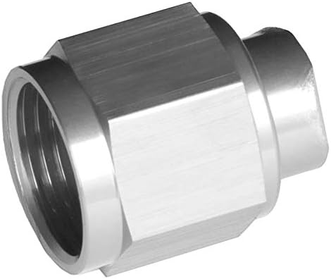 10AN an & JIC Flare Cap Nut Black - 2 Piece