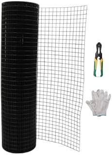 Replacement-Parts For 36"x50' Welded Wire Fence Vinyl Coated Chicken Rabbit Mesh 1"x1"16 Gauge Mod-W91R-1254