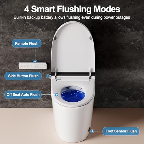 Inodoro inteligente con bidé 50% OFF, ahora $349.50