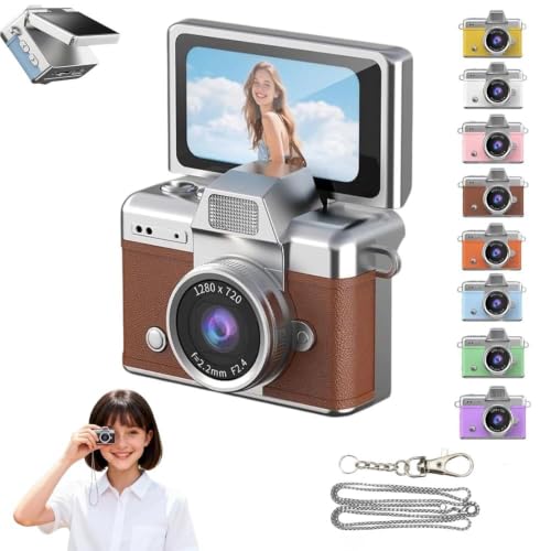 PHOTO MAX Store PHOTOMAX Retro Mini Flip Digital Camera - Image 2