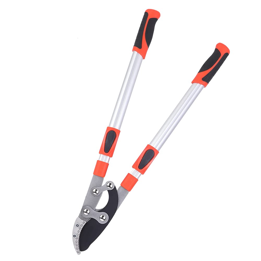 Tijeras de podar de jardín profesionales, mango telescópico ajustable de alta resistencia, tijeras de acero con alto contenido de carbono para podar árboles, flores, bonsái,