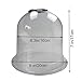 SYITCUN Plant Covers Winter 6 Pack Dome Plant Cloth Covers Freeze Protection Reusable Greenhouse Plastic for Outdoor Plants from Animals(8