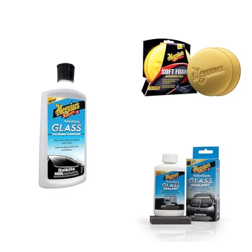 Nettoyant Verre Puissant Meguiar's pour retrouver une visibilité parfaite la nuit