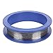 IQQI 0.01/0.02/0.03mm Dia 99.95% Tungsten Fine Wire, 1Meter/Spool, Cleaned,Good Toughness and Deformation,0.02mm/1m