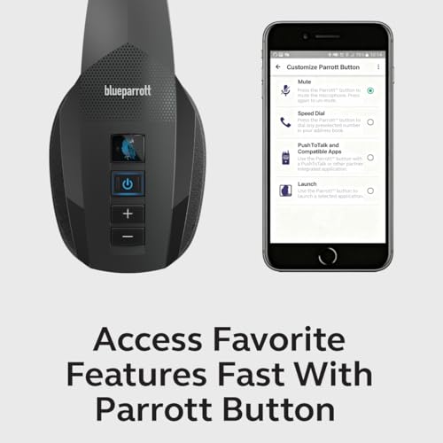 Image of BlueParrott B450-XT Noise Cancelling Bluetooth Headset - Updated Design with Long Wireless Range, Up to 24 Hours of Talk Time & IP54-Rated Wireless Headset (Renewed)