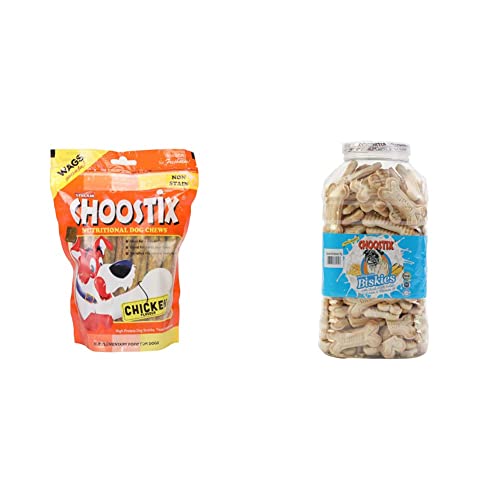 Image of Choostix Chicken Treat 450g and multigrain Biskies 1 Kg