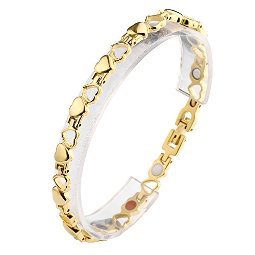Damen Magnetarmband Pastell-Farben – Mit 8 Starken Magneten (3000 Gauss) Zur Therapie