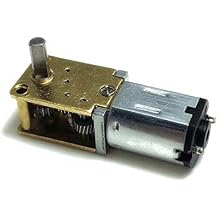 Xianglaa-Motor N20 Geared Motor, Turbo Worm Small Motor DC 3V 6V 12V 1 236, Intelligent Robot Electronic Lock Micro DC Motor, Wide Range of Applications