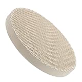 OATIPHO Runde Keramik Schweißplatte mit Wabenstruktur Hitzebeständige Lötmatte für Schmuck Thermische Isolierung Stabile Schweißunterlage für Industrielle Anwendungen