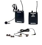 VocoPro SILENT-PA-IN-EAR-AIR Professional PLL Wireless In-Ear Monitor Package with Transmitter & Receiver