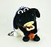 Shaun das Schaf Kuscheltier Timmy mit kleinem Bär, Schnuller und Schlafmütze, 25 cm, Farbe: Weiß/Schwarz