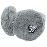 アンパスィ and per se ラウンド小物 イヤーウォーマー レディス グレー フリー