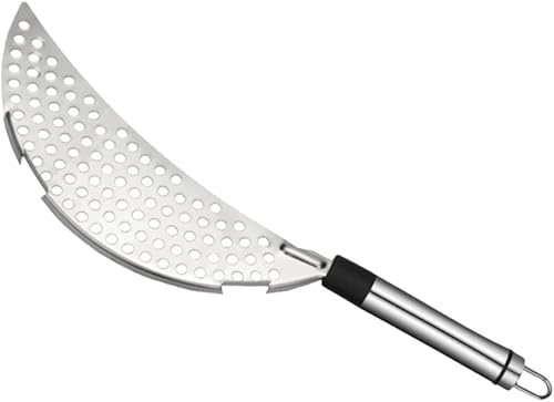 Miniatura 9 de Colador con clip para freír, colador de grasa, colador de acero inoxidable, colador de pasta, separador de grasa, separador de arroz, separador de