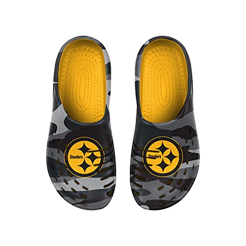 Image of FOCO Men's NFL Team Logo Garden Water Sandals Shoes Slipper Clogs