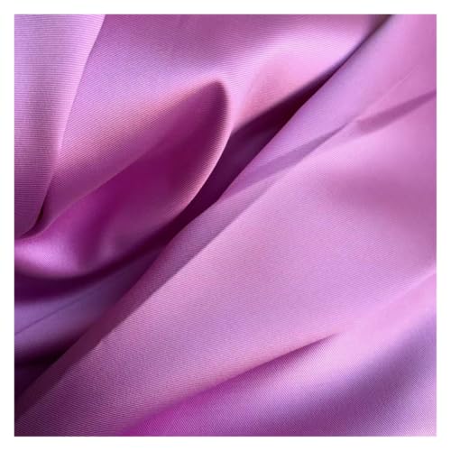 Tissu satin matériel couture bricolage sergé pour costume blanc ivoire