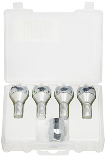 Renault Accesorios 7711239099 Set 4 Bulloni Antifurto per Cerchione in Lamiera, Confezione da 4