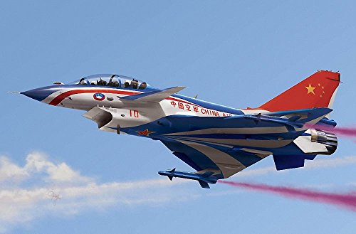 Maquette plastique Chinese J-10S Fighter Trumpeter 01644 à construire pour exposition