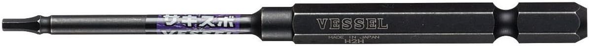 Vessel SS16H2010 Sachibo, Hex, Opposite Side 0.08 x 3.9 inches (2 x 100 mm), 1 Piece