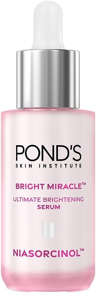 Bright Miracle Ultimate Brightening Serum with Niasorcinol | 30X better than Vitamin C | For Visibly Brighter, Spot-Free Skin in 1 Week | Lightweight & Fast Absorbing | 15ml