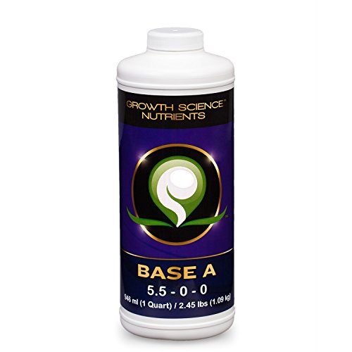 Growth Science Nutrients - Base A (5.5-0-0) : Base Nutrients (Quart)