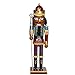 Kurt Adler 15" Black Wooden Nutcracker King