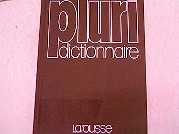 Hardcover Pluridictionnaire Larousse: Dictionnaire encyclope´dique de l'enseignement (French Edition) Book