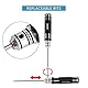 INJORA RC Schraubendreher Schlüssel Werkzeug 7PCS, RC Auto Reparatur Werkzeugsatz,0.9, 1.27, 1.3, 1.5, 2.0, 2.5, 3.0mm Sechskant Inbus Schraubendreher Sets für RC Modell Auto Hub Schrauber Drohne Boot