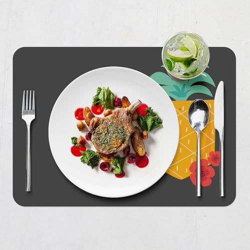 Sets de table souples en liège faciles à nettoyer pour repas de vacances - 7
