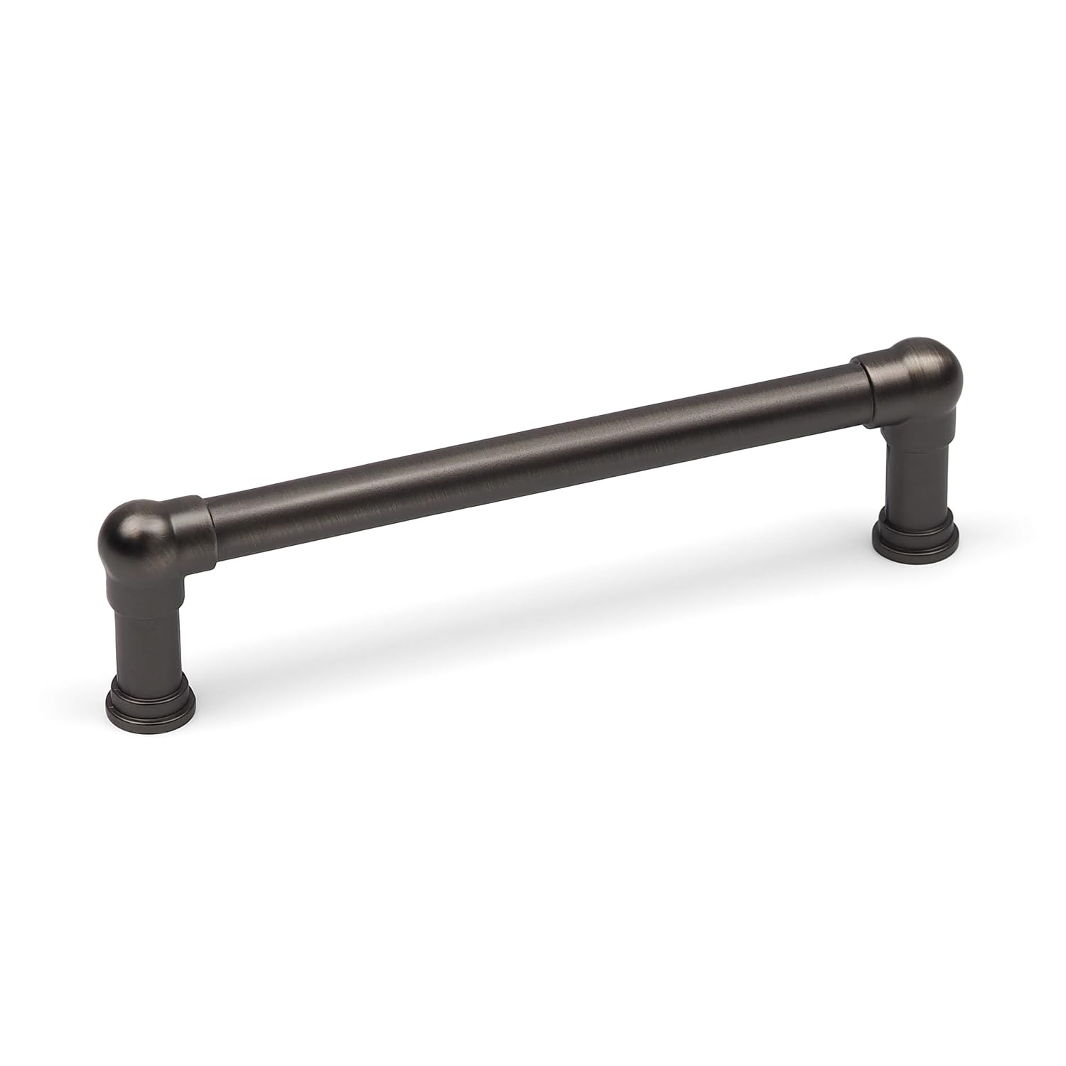  - 128mm Brushed Grey Cabinet Handle Kitchen Drawer Cupboard Industrial Pipe Pull