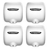 XLERATOR XL-BW 1.1N High Speed Automatic Commercial Hand Dryer, White Thermoset BMC Cover, GreenSpec Listed...