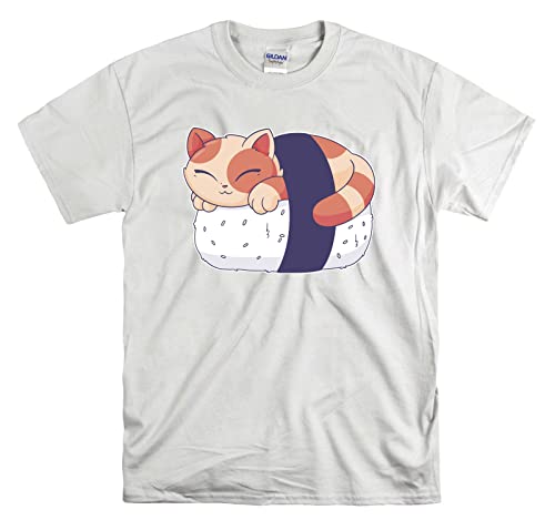 T-shirt chat sushi pour vos sorties décontractées en ville et week-ends