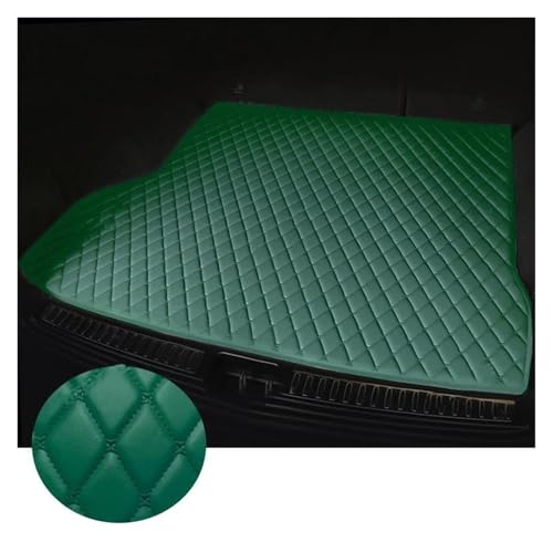 Tapis de coffre de voiture personnalisé pour Mercedes Benz Classe S W223 2021 sur mesure vert
