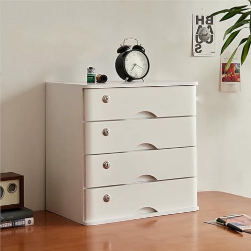 Boîte de rangement de bureau en bois à plusieurs compartiments pour en finir avec le désordre - 2