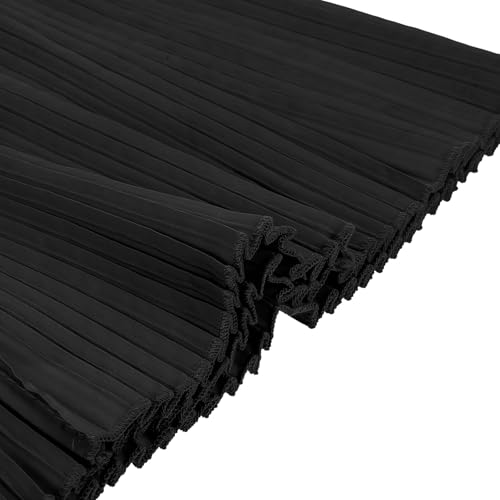 Capa de peluquería impermeable negra con cuello ajustable miniatura 3