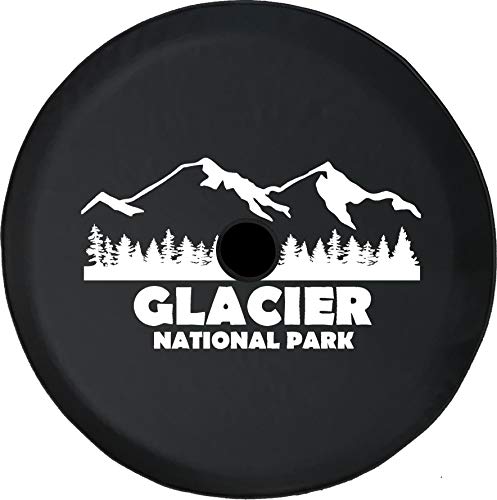 JL Tire Cover Camera Hole Glacier National Park Montana