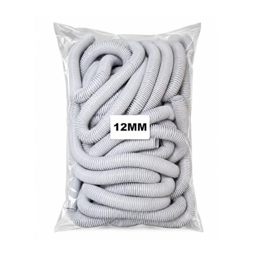 Image of Momad Spiral Binding White Heavy Quality Plastic Spiral Ring /Coil /Loop Manual Ring Binder (12MM)
