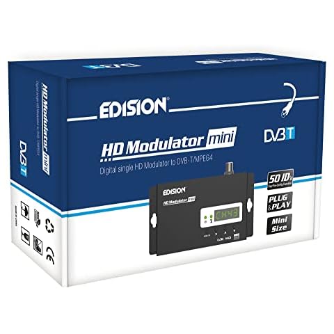 Edision HDMI MODULATOR mini, modulador monocanal RF HDMI a DVB-T MPEG4 Cover