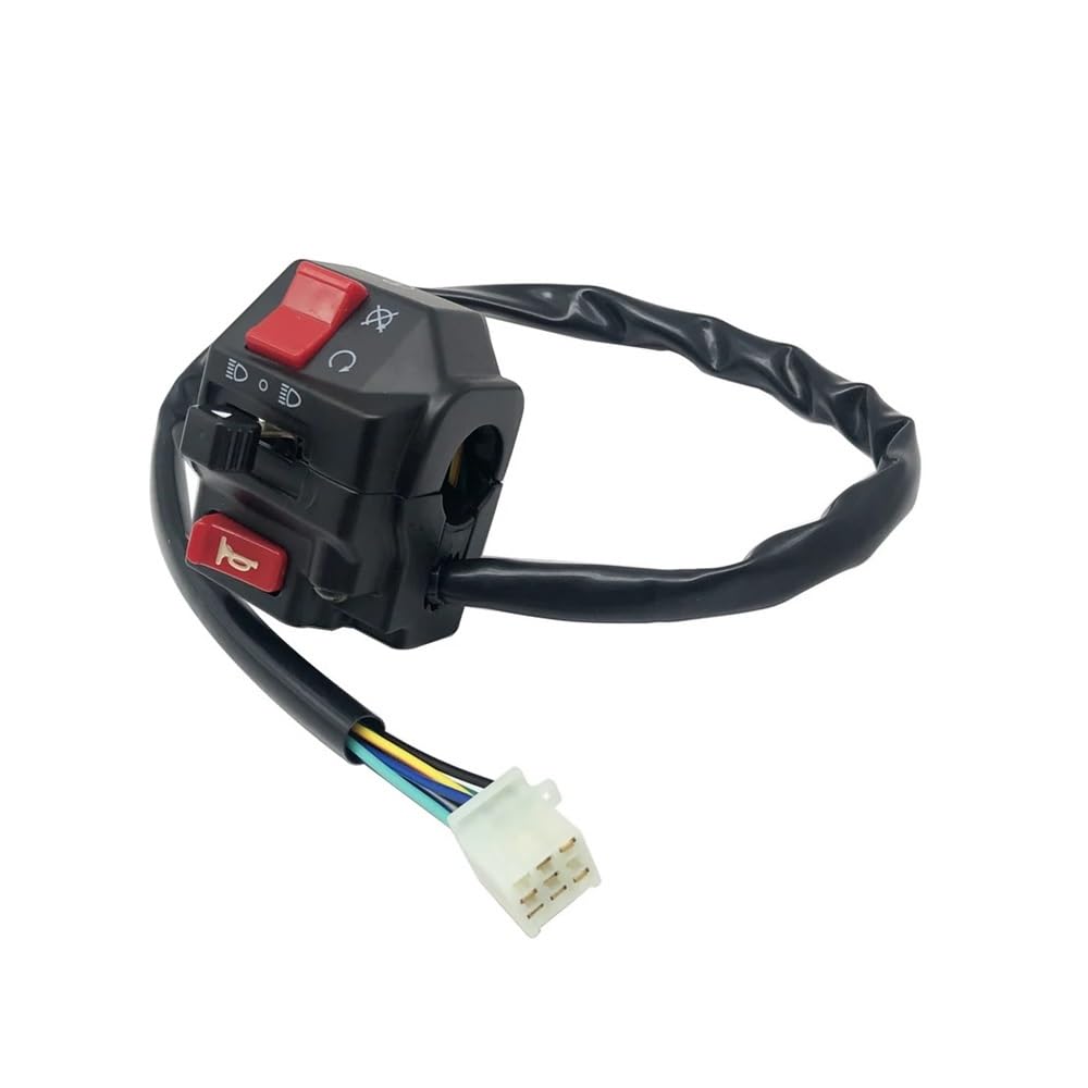 Interruptor de manillar Kazuma Falcon 100cc 110cc mando derecho 7 cables OEM C100B-3750000 5