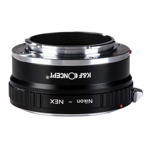 K&F Concept Lens Adapter Ring Mark II for Nikon F AI to Sony E Mount a6000 a6300 a6500 a5000 a5100 a3500 a3000 Alpha A7 A7R a7S a7II a7RII a7SII a7III a7RIII and a9