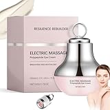 Jwtolp Electric Massage Eye Cream for Dark Circle,Electric Massage Polypeptide Eye Cream,Under EyeCream Firm and Smooth of Fine Lines,Tired Eye Refreshment with Gentle Vibration,Firming, Moisturizing