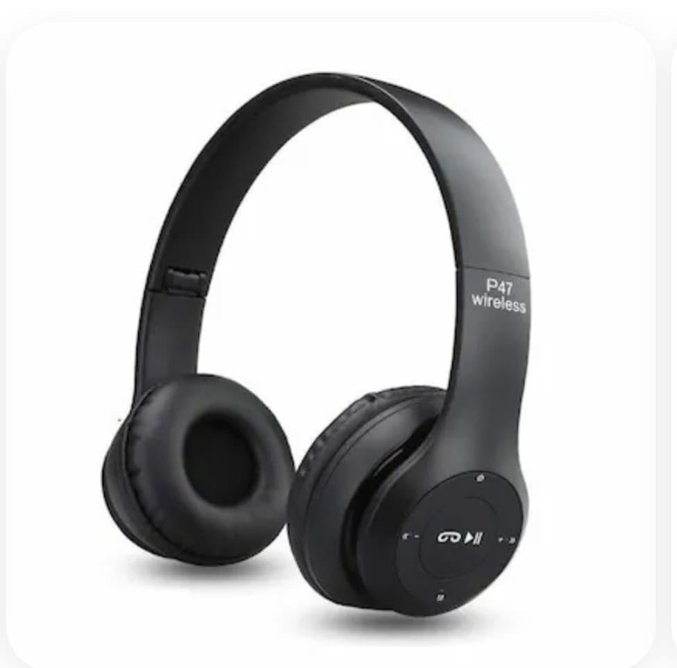 MAHITEK Over Ear Wireless Headphones Bluetooth 5 Connection Built in Microphone Lightweight Foldable Headset for Music Calling Online Classes Gaming Daily Use Travel Office Home Study